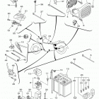 V STAR 1300 DELUXE XVS13BGF/XVS13BGFC Электрика 2