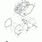 SR400 SR400FGY/SR400FCGY Крышка картера двигателя