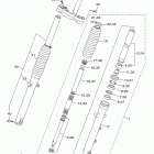 BOLT C SPEC XVS95CRFCG/XVS95CRFG/XVS95CRFCS/XVS95CRFS Передняя вилка