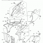 WR450F WR450FF Боковая панель