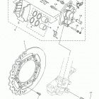 WR250F WR250FF Передний тормозной суппорт