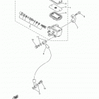 V STAR 650 CUSTOM XVS65FB/XVS65FCB Главный тормозной цилиндр,передний