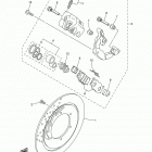 V STAR 650 CUSTOM XVS65FB/XVS65FCB Передний тормозной суппорт
