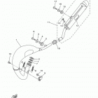 YZ85 YZ85F Выхлопная система