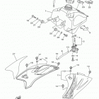 TTR50E TTR50EF Топливный бак
