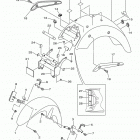 V STAR 1300 XVS13AFCS/XVS13AFS Крыло