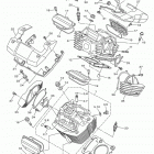 V STAR 950 XVS95FO/XVS95FB/XVS95FCO/XVS95FCB Головка цилиндра