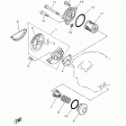TTR230 TTR230F Масляный насос