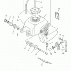 PW50 PW50F1 Топливный бак