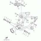 V STAR 650 CUSTOM XVS65FB/XVS65FCB Задний рычаг подвески