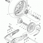 RAIDER S XV19CSFCR/XV19CSFR Заднее колесо