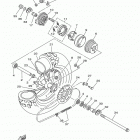 TW200 TW200F1/TW200F1C Заднее колесо