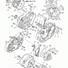 STRYKER XVS13CFCS/XVS13CFS Крышка картера двигателя