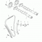 RS VENTURE RST90GS Цепь механизма газораспределения