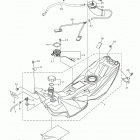 SR VIPER L TX SE SR10LSGL/SR10LSGR Топливный бак