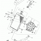RAPTOR 700 YFM70RSBGL Радиатор и Патрубки