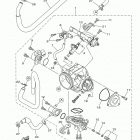RAPTOR 700 YFM70RSBGL Корпус дроселя в сборе