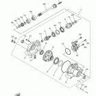 KODIAK 700 EPS 4WD HUNTER YFM70KPHGH Передний дифференциал