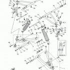 RAPTOR 700R SE YFM70RSSGY Передняя подвеска колес