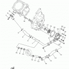 GRIZZLY 700 EPS 4WD YFM70GPXGR/YFM70GPXGL/YFM70GPXGG Водяной насос