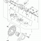 YFZ450R YFZ450RFL Задний суппорт