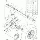 GRIZZLY 4WD HUNTER YFM700DHFH Заднее колесо