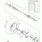 WOLVRINE R-SPEC EPS YXE70WPAGW Переднее колесо 2