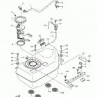 WOLVRINE R-SPEC EPS YXE70WPAGW Топливный бак