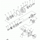 VIKING EPS HUNTER YXM700PHFH Промежуточный ведущий вал