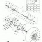 VIKING VI EPS HUNTER YXC700PHFH Заднее колесо