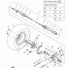 VIKING EPS HUNTER YXM700PHFH Заднее колесо 2