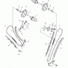 BOLT R SPEC XVS95CGR/XVS95CGY/XVS95CGCR/XVS95CGCY Цепь механизма газораспределения