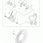 BOLT C SPEC XVS95CRFCG/XVS95CRFG/XVS95CRFCS/XVS95CRFS Задний суппорт
