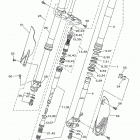 YZ450F YZ450FGL Передняя вилка