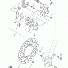 YZ85 YZ85G Передний суппорт