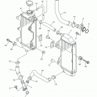YZ450F YZ450FGL Радиатор и Патрубки