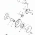 XT250 XT250GC/XT250G Муфта стартера