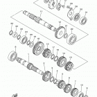 TW200 TW200G1C/TW200G1 Трансмиссия