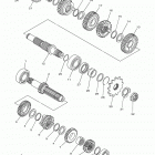YZ250F YZ250FGL Трансмиссия