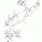 TTR110E TTR110EG Выхлопная система