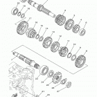 XT250 XT250GC/XT250G Трансмиссия