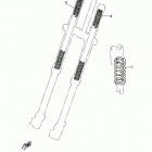 YZ250G YZ250G2 Дополнение к вилке
