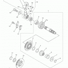 YZ250F YZ250FGL Стартер