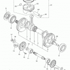 YZ250F YZ250FGL Коленчатый вал и Поршень