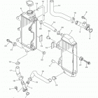 YZ250F YZ250FGL Радиатор и Патрубки