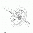 YZ250X YZ250XG Переднее колесо