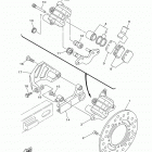 YZ85 YZ85G Задний суппорт