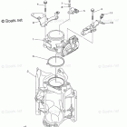 VF250LA Throttle Body Assy 1