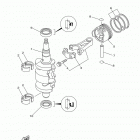 T9.9LEHB/T9.9XEHB 0115 Коленчатый вал и Поршень