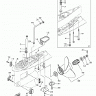 LF350UCB/LF350XCB 0115 Lower casing drive 4